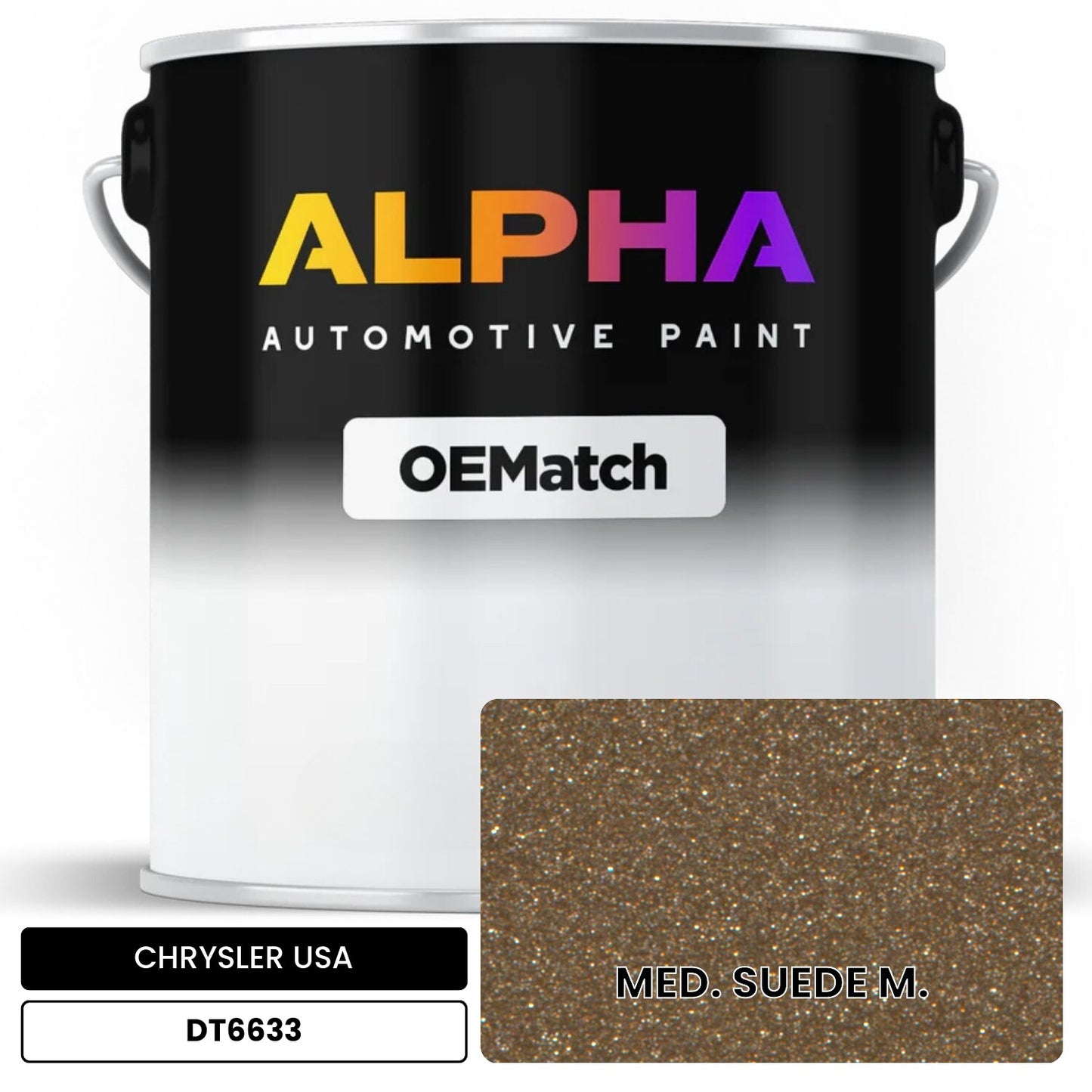 CHRYSLER USA MED. SUEDE M. DT6633 OEMatch Basecoat