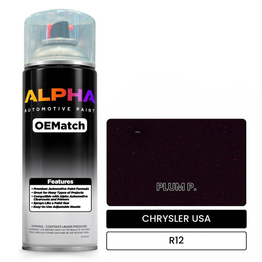 CHRYSLER USA PLUM P. R12 OEMatch Spraycan
