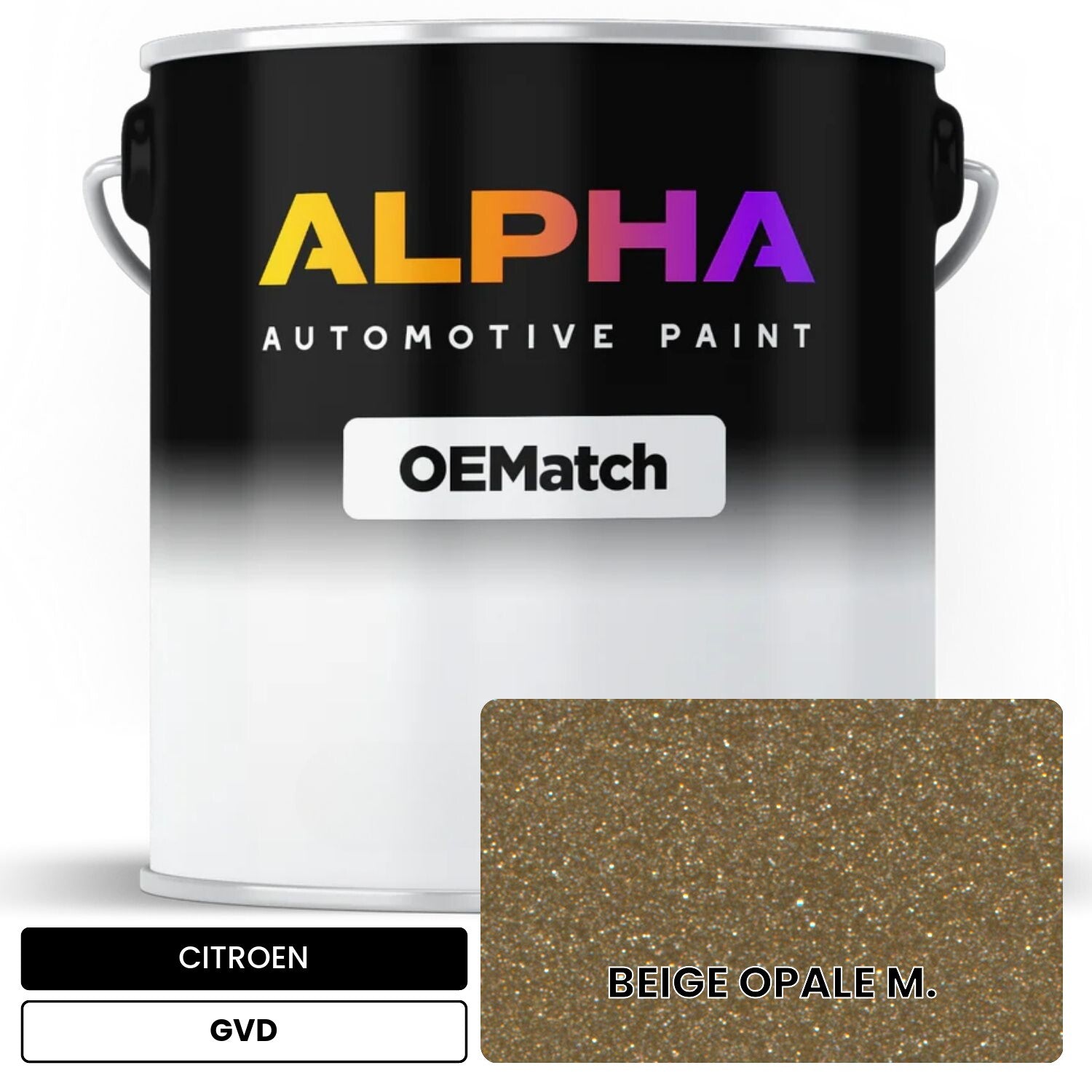 CITROEN BEIGE OPALE M. GVD OEMatch Basecoat