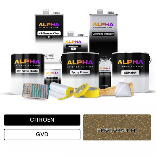CITROEN BEIGE OPALE M. GVD OEMatch Vehicle Paint Kit