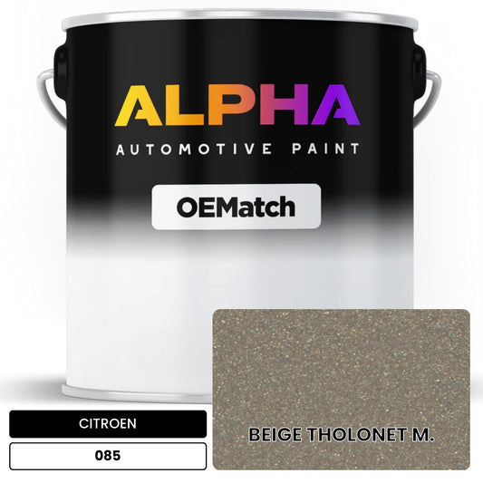 CITROEN BEIGE THOLONET M. 085 OEMatch Basecoat