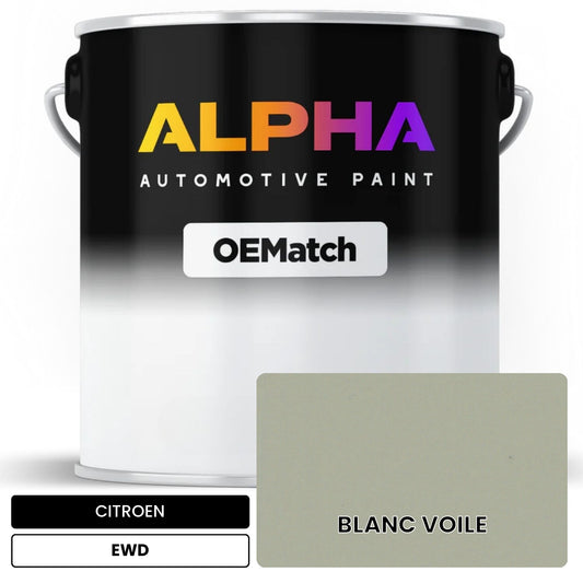 CITROEN BLANC VOILE EWD OEMatch Basecoat