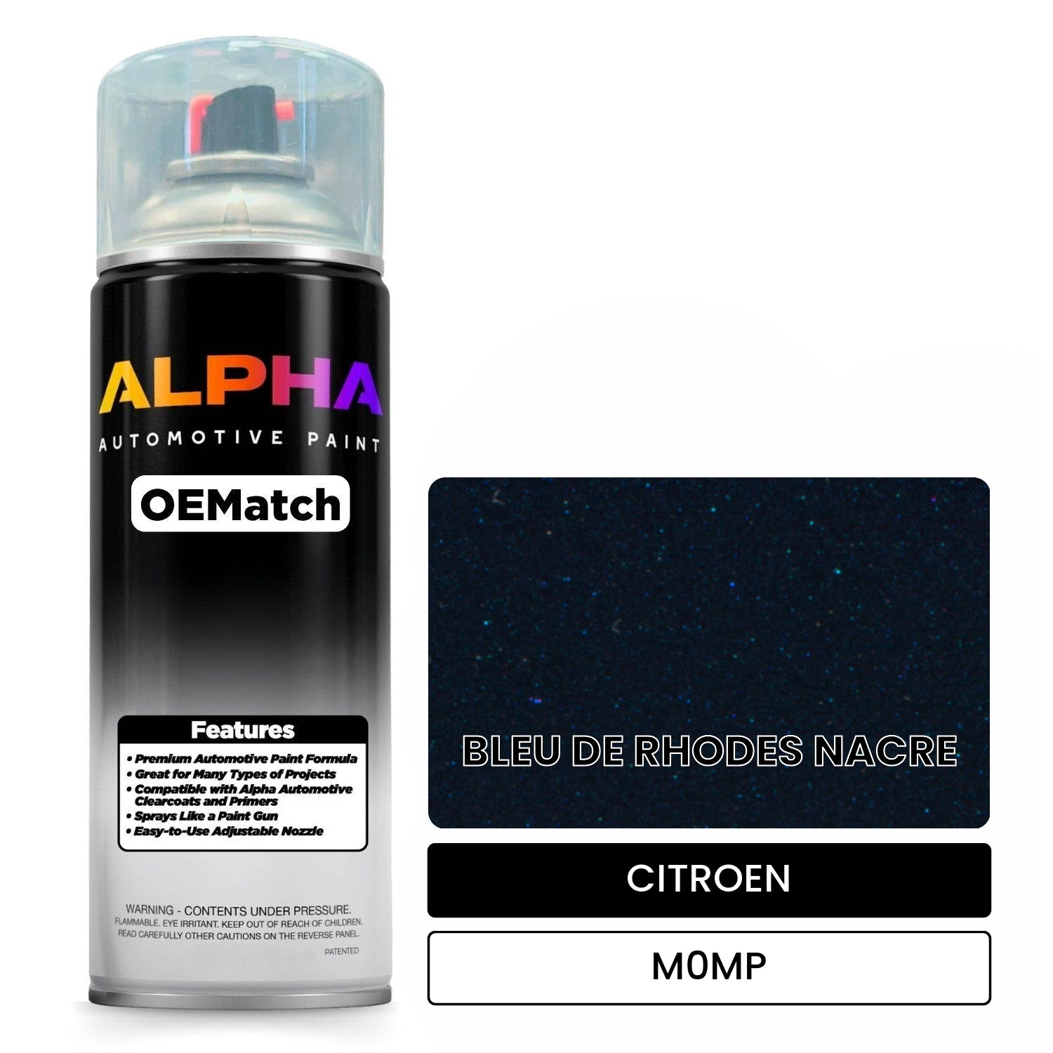 CITROEN BLEU DE RHODES NACRE M0MP OEMatch Spraycan