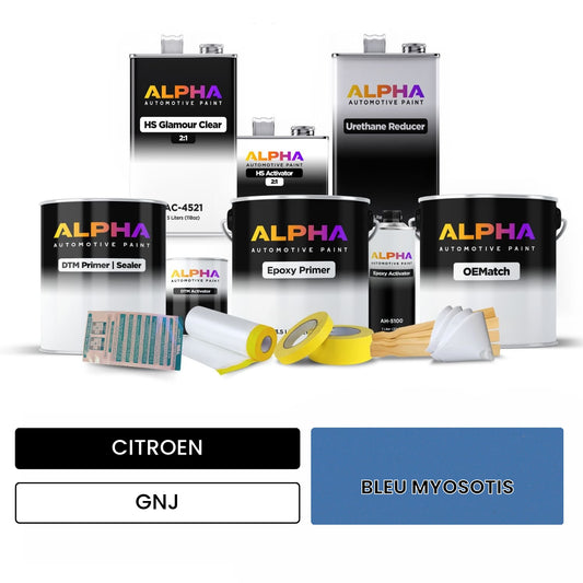 CITROEN BLEU MYOSOTIS GNJ OEMatch Vehicle Paint Kit