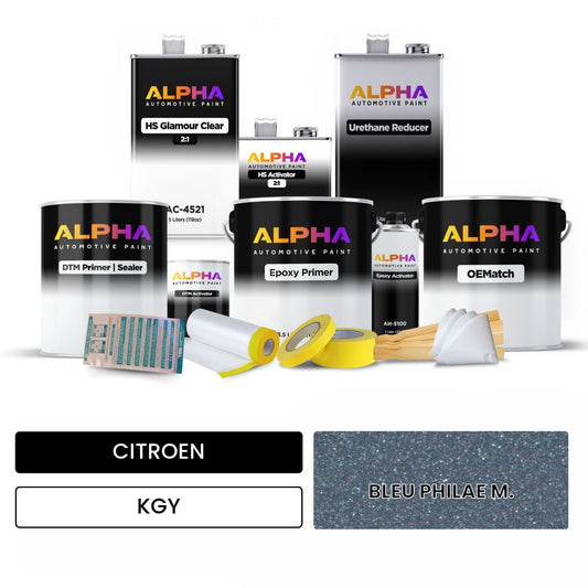 CITROEN BLEU PHILAE M. KGY OEMatch Vehicle Paint Kit