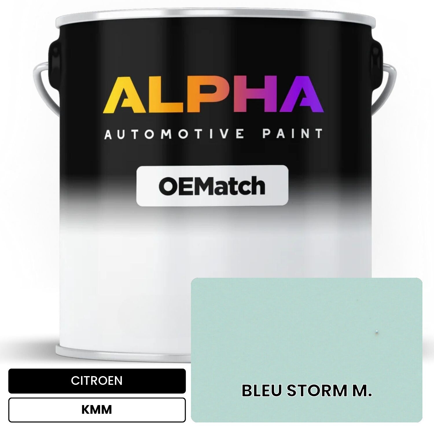 CITROEN BLEU STORM M. KMM OEMatch Basecoat