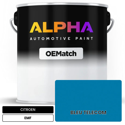 CITROEN BLEU TELECOM EMF OEMatch Basecoat