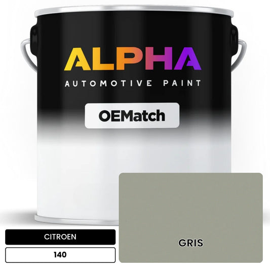 CITROEN GRIS 140 OEMatch Basecoat