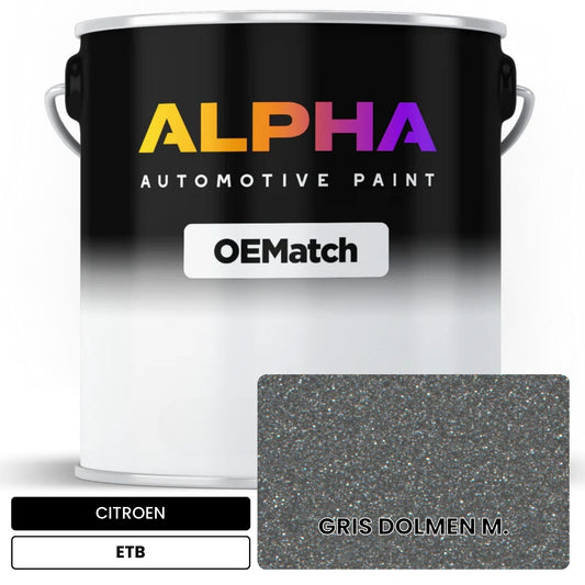 CITROEN GRIS DOLMEN M. ETB OEMatch Basecoat