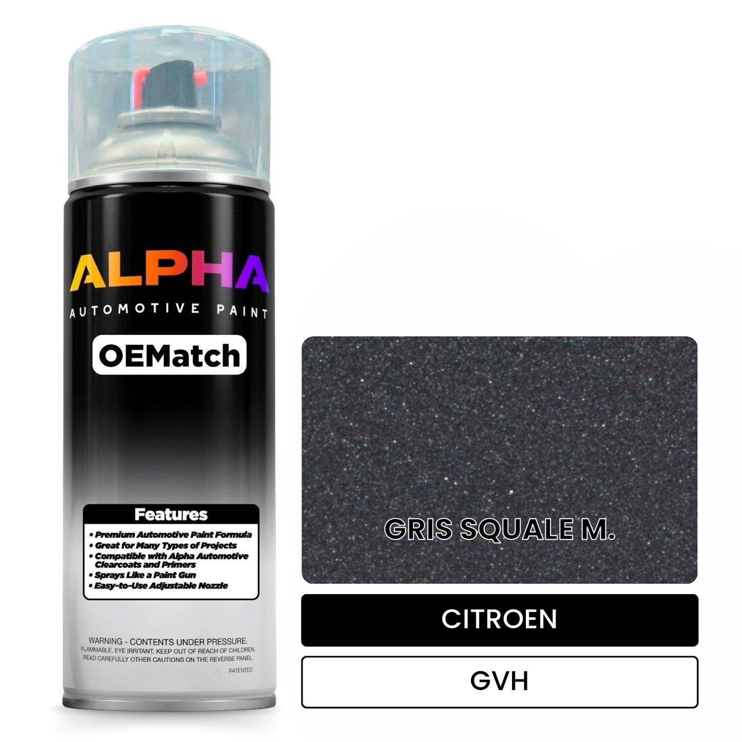 CITROEN GRIS SQUALE M. GVH OEMatch Spraycan