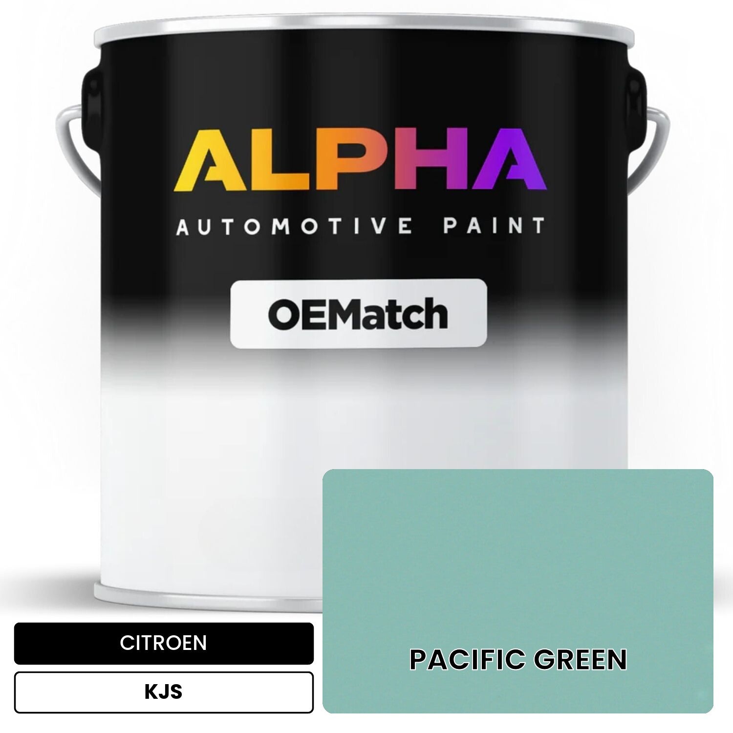 CITROEN PACIFIC GREEN KJS OEMatch Basecoat