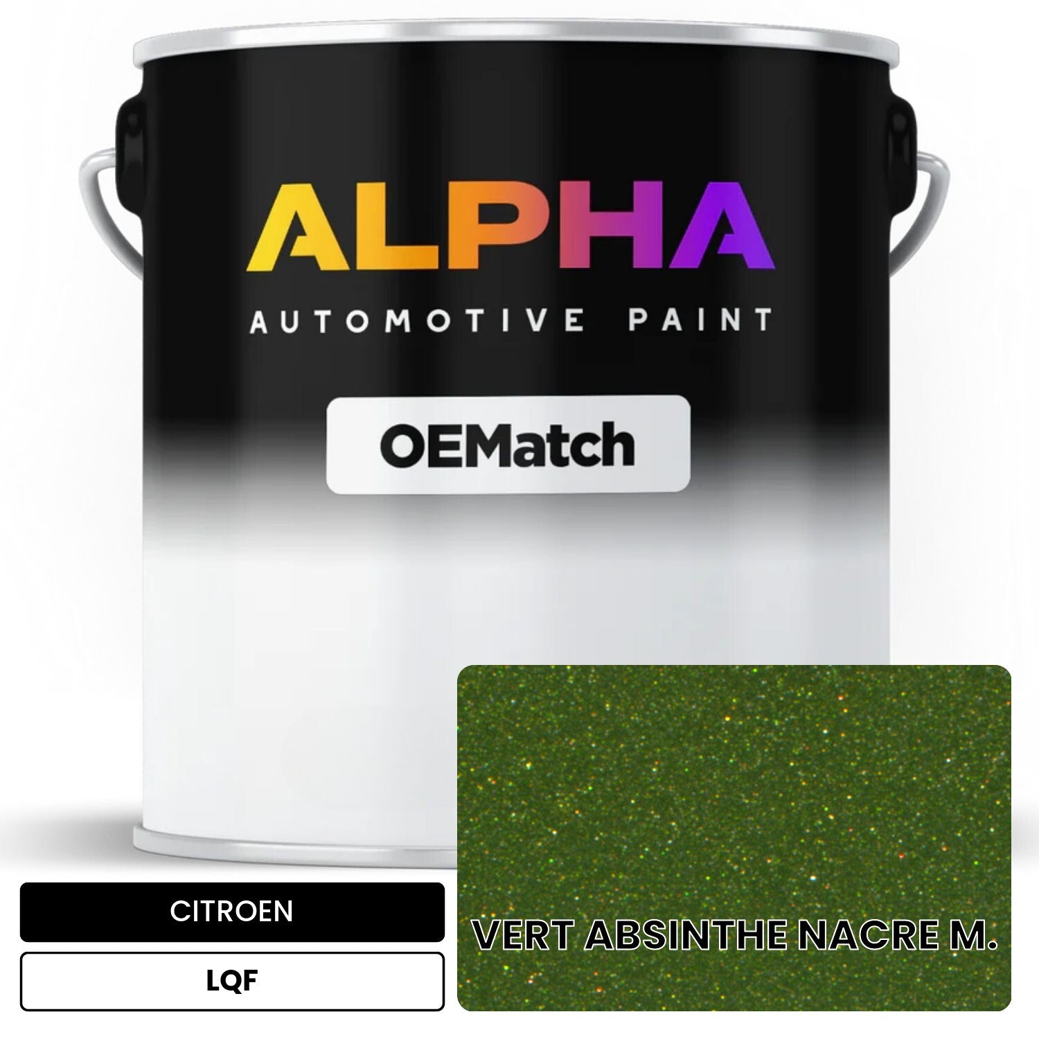 CITROEN VERT ABSINTHE NACRE M. LQF OEMatch Basecoat