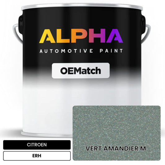 CITROEN VERT AMANDIER M. ERH OEMatch Basecoat