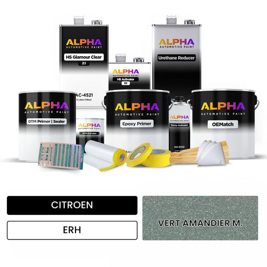 CITROEN VERT AMANDIER M. ERH OEMatch Vehicle Paint Kit