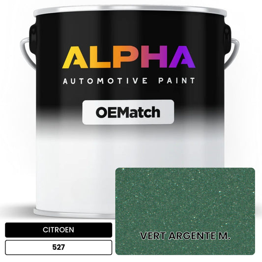 CITROEN VERT ARGENTE M. 527 OEMatch Basecoat