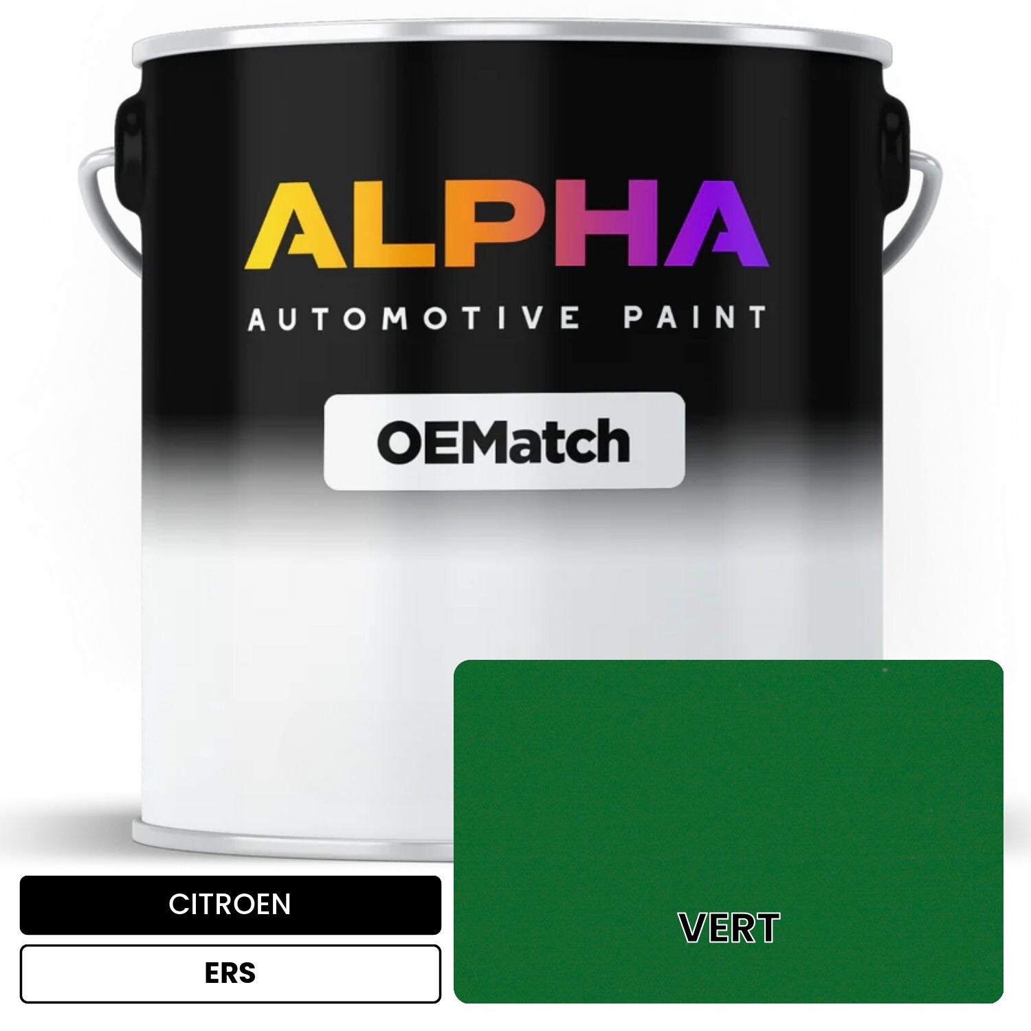 CITROEN VERT ERS OEMatch Basecoat