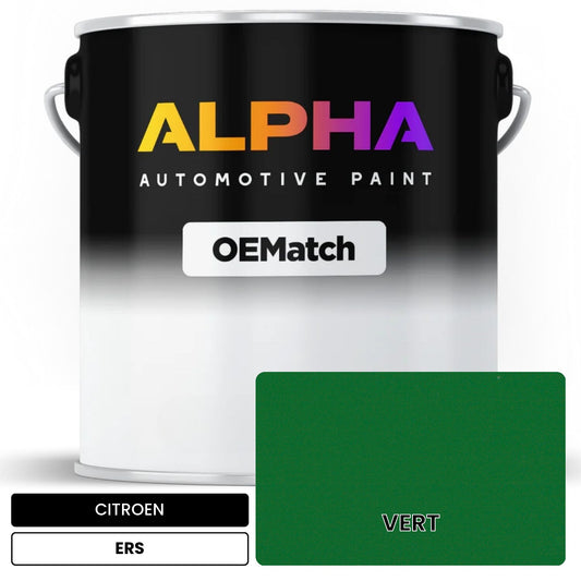 CITROEN VERT ERS OEMatch Basecoat
