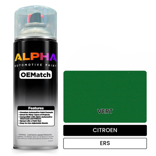 CITROEN VERT ERS OEMatch Spraycan