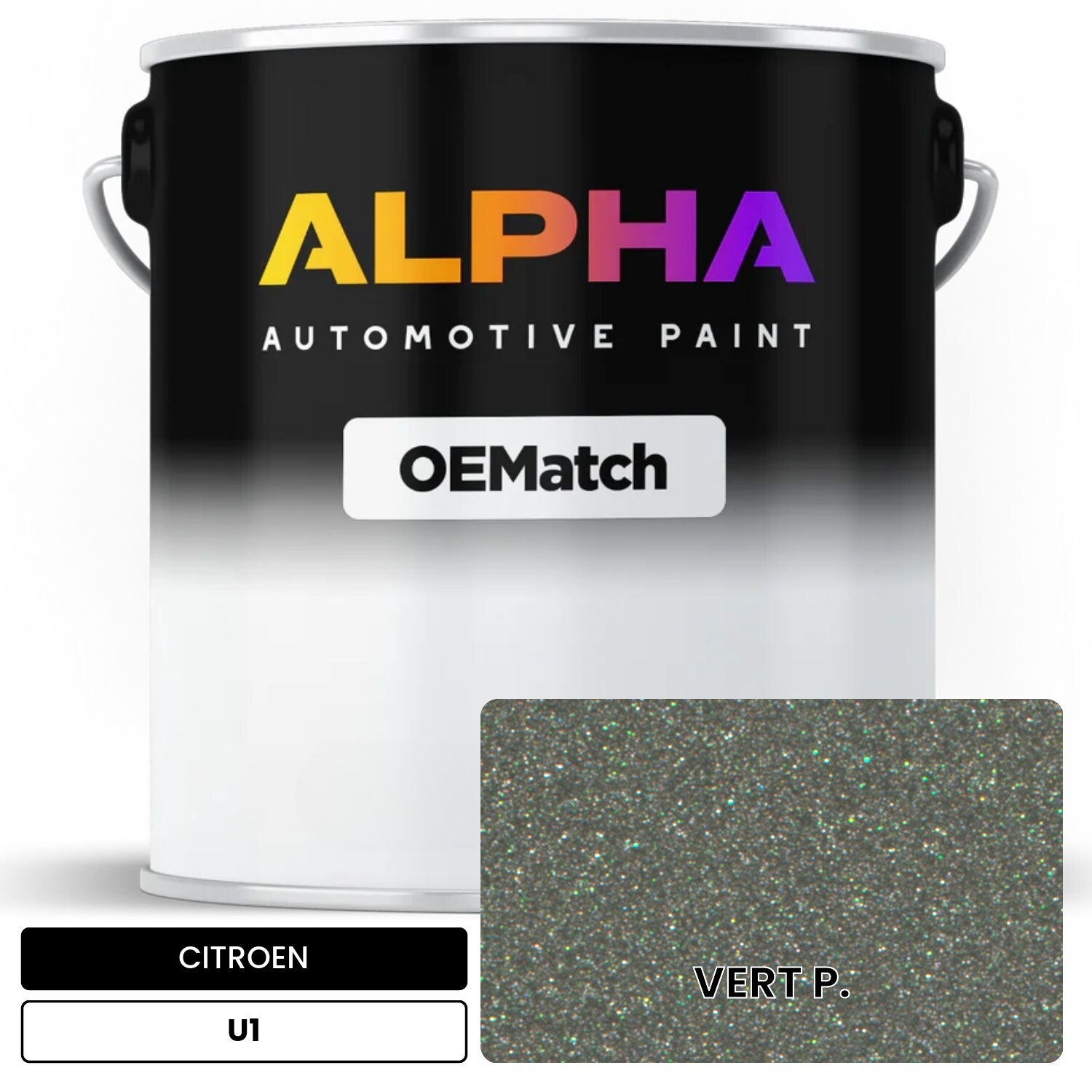 CITROEN VERT P. U1 OEMatch Basecoat