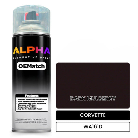 CORVETTE DARK MULBERRY WA161D OEMatch Spraycan