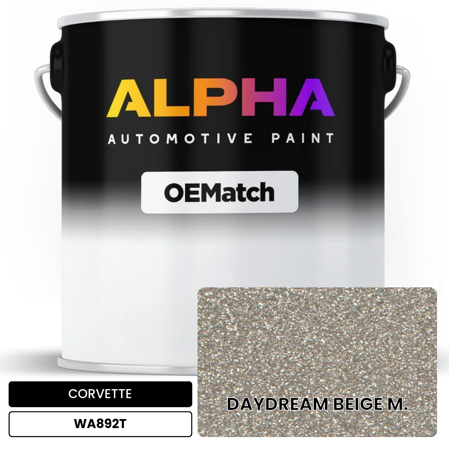 CORVETTE DAYDREAM BEIGE M. WA892T OEMatch Basecoat