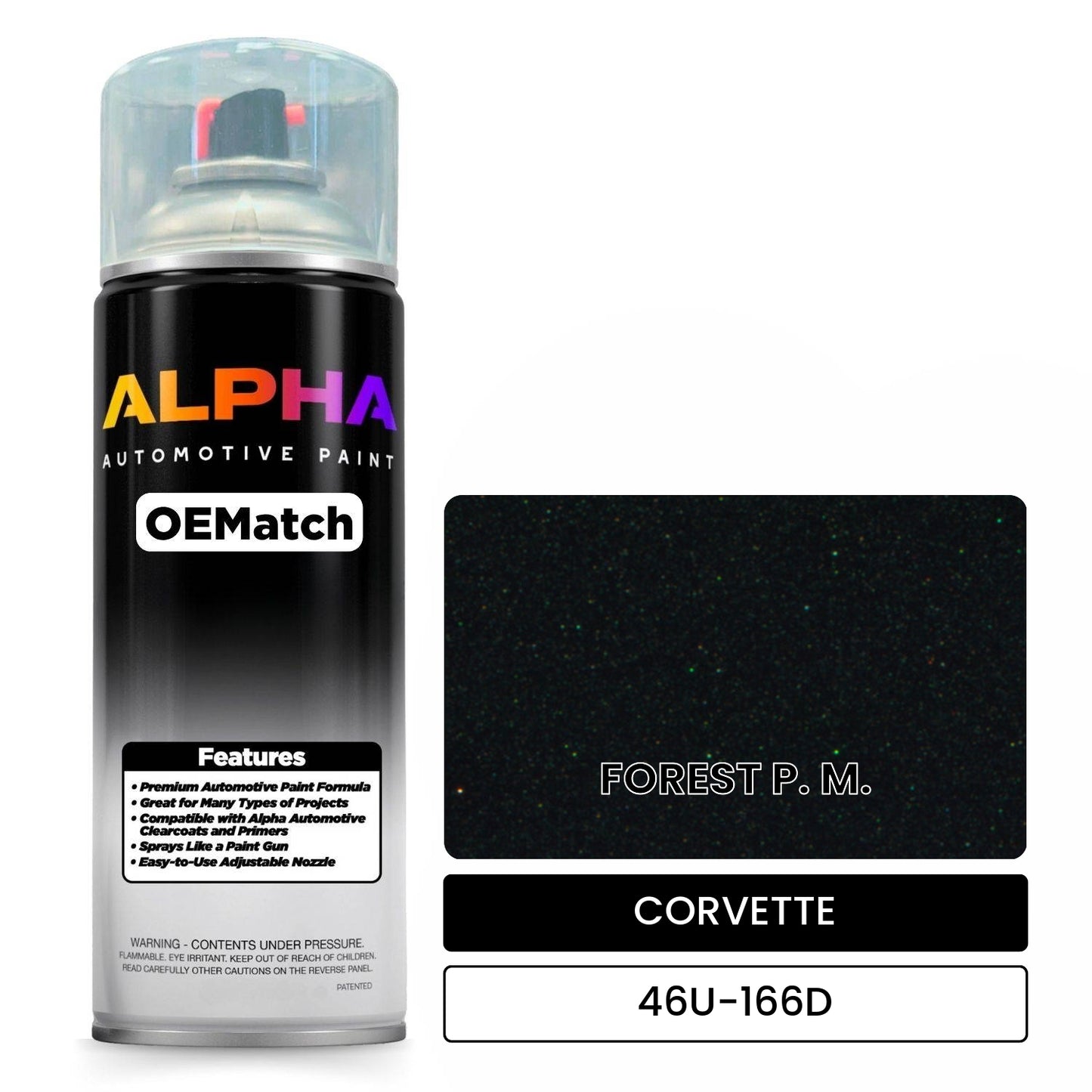 CORVETTE FOREST P. M. 46U-166D OEMatch Spraycan