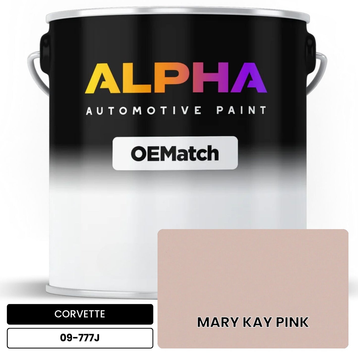 CORVETTE MARY KAY PINK 09-777J OEMatch Basecoat