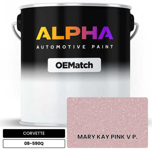 CORVETTE MARY KAY PINK V P. 08-590Q OEMatch Basecoat