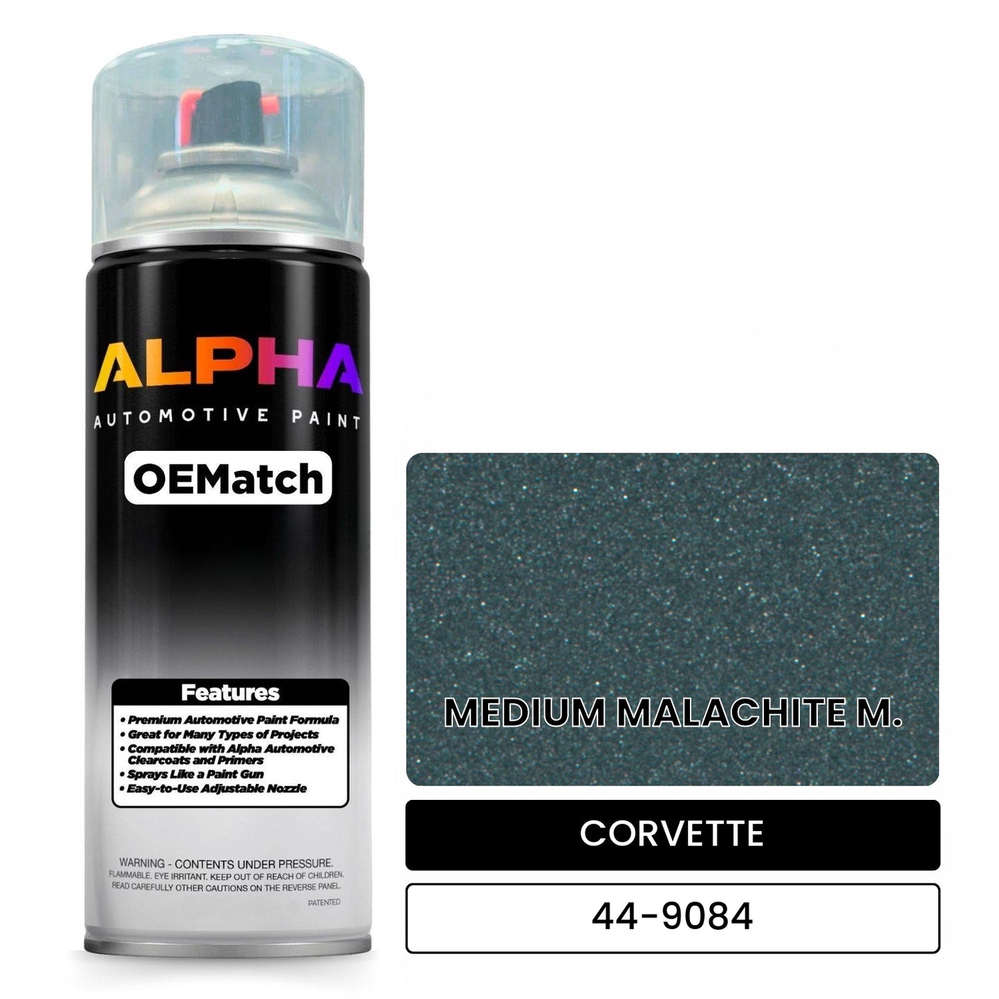 CORVETTE MEDIUM MALACHITE M. 44-9084 OEMatch Spraycan