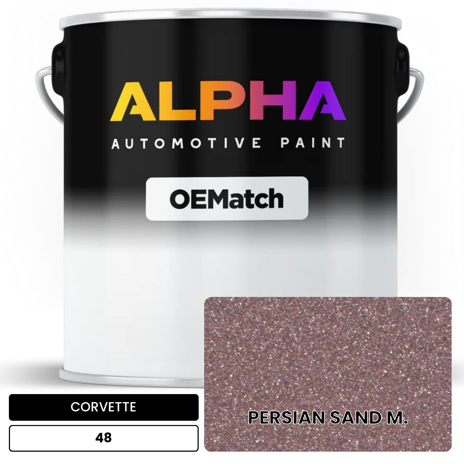 CORVETTE PERSIAN SAND M. 48 OEMatch Basecoat