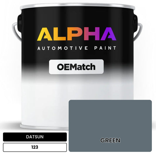 DATSUN GREEN 123 OEMatch Basecoat