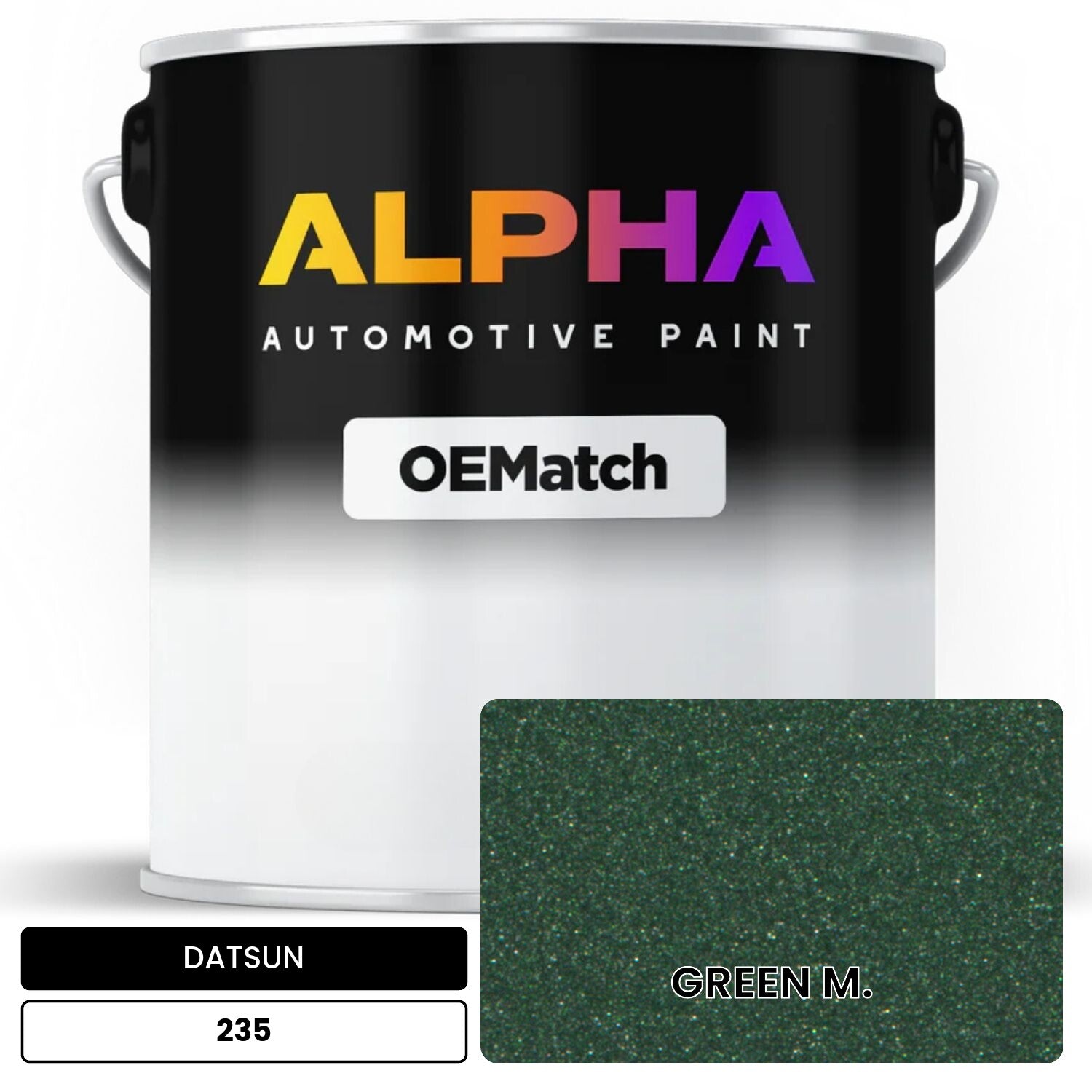 DATSUN GREEN M. 235 OEMatch Basecoat