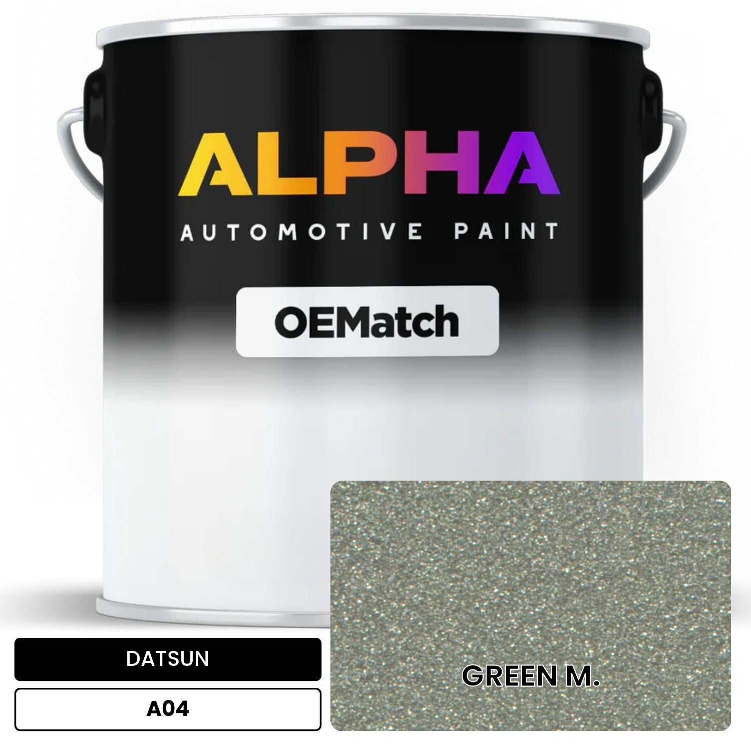 DATSUN GREEN M. A04 OEMatch Basecoat