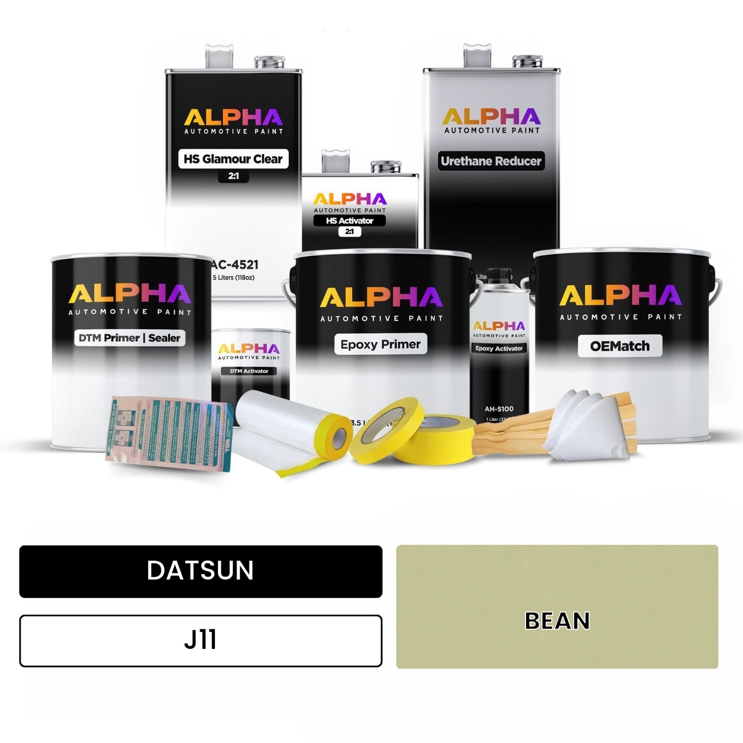 DATSUN BEAN J11 OEMatch Vehicle Paint Kit