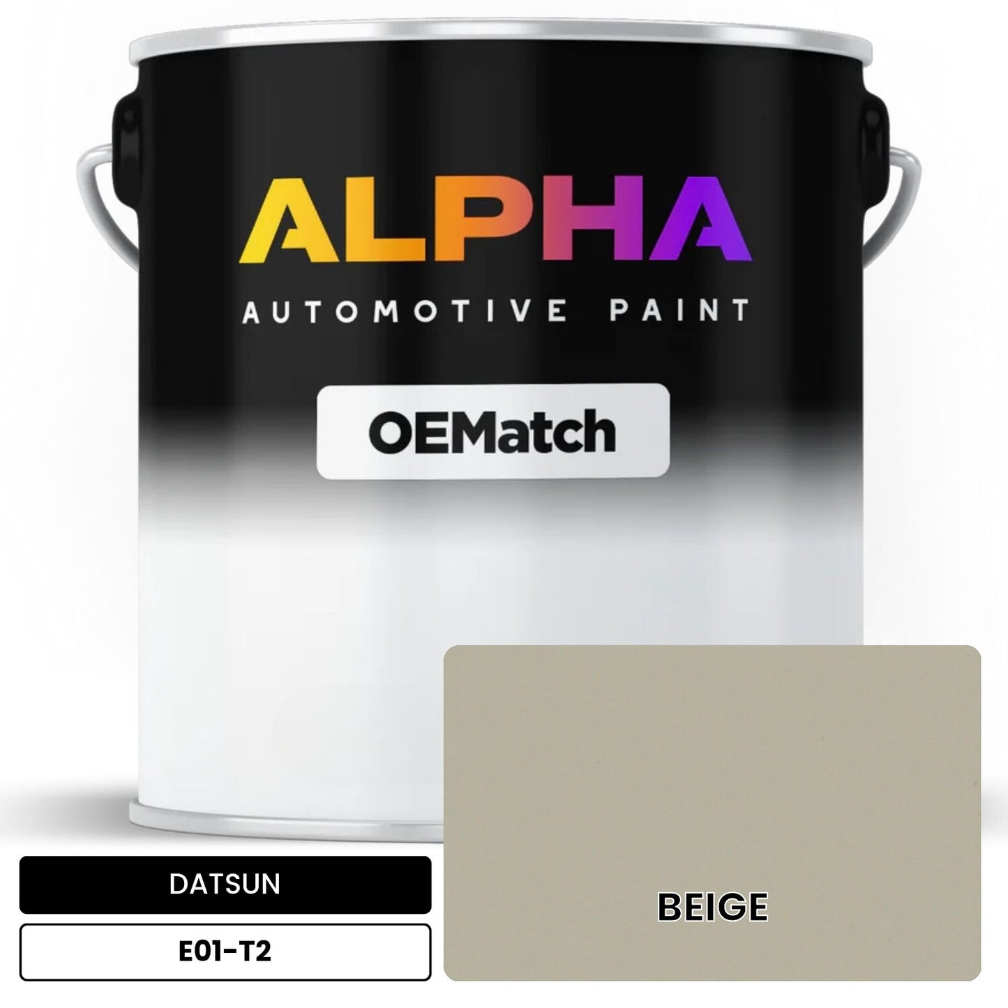 DATSUN BEIGE E01-T2 OEMatch Basecoat