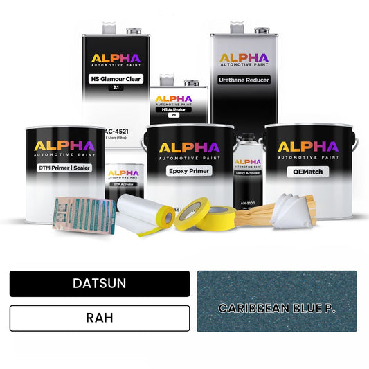 DATSUN CARIBBEAN BLUE P. RAH OEMatch Vehicle Paint Kit