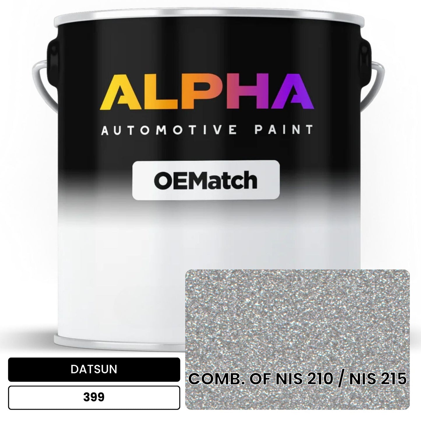 DATSUN COMB. OF NIS 210 / NIS 215 399 OEMatch Basecoat