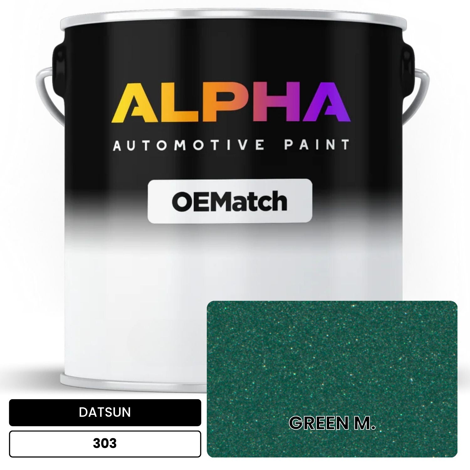 DATSUN GREEN M. 303 OEMatch Basecoat