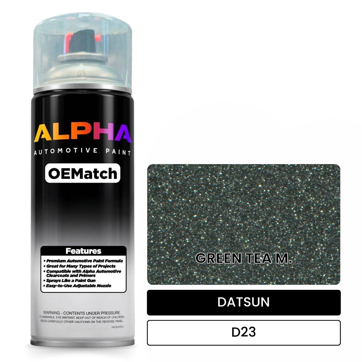 DATSUN GREEN TEA M. D23 OEMatch Spraycan