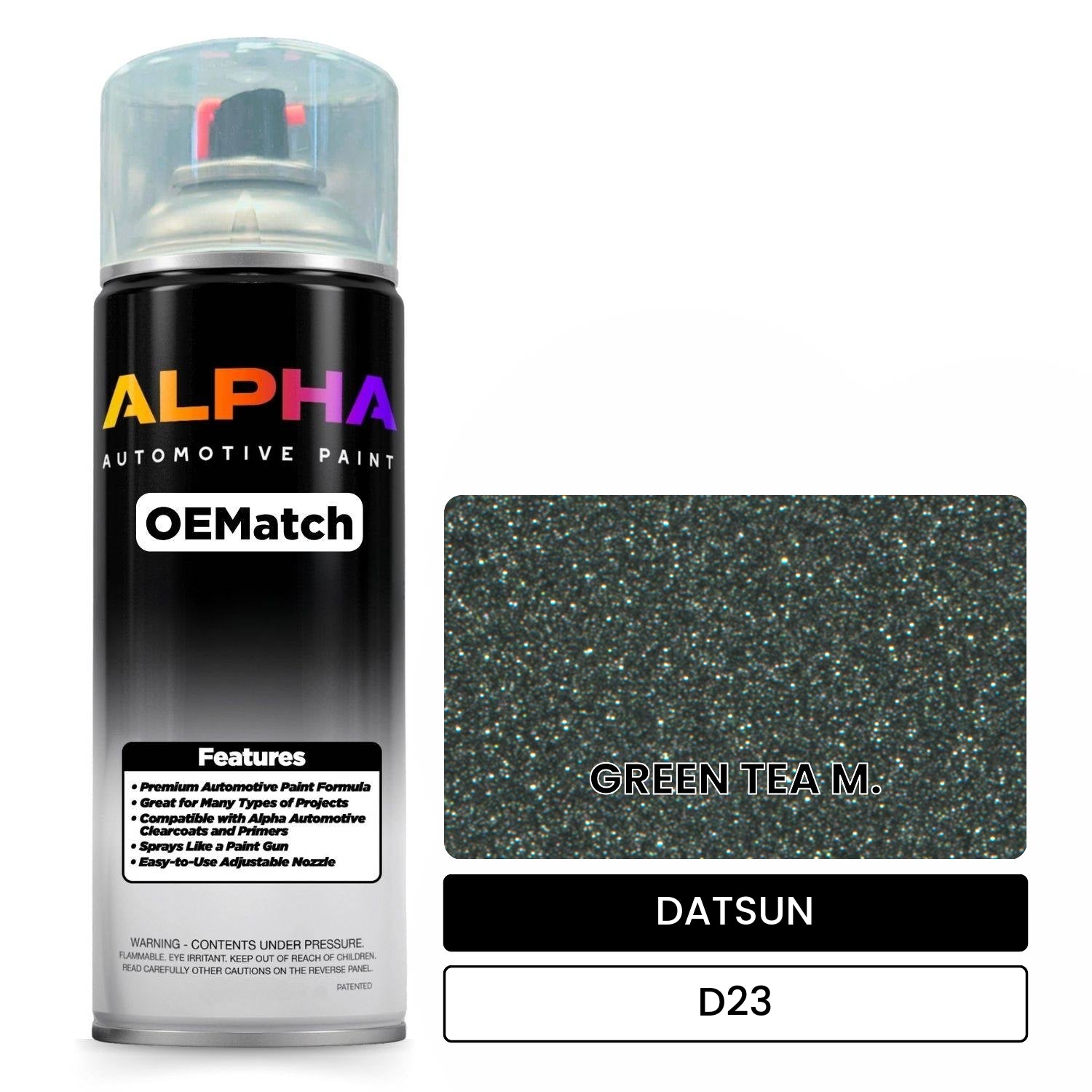 DATSUN GREEN TEA M. D23 OEMatch Spraycan