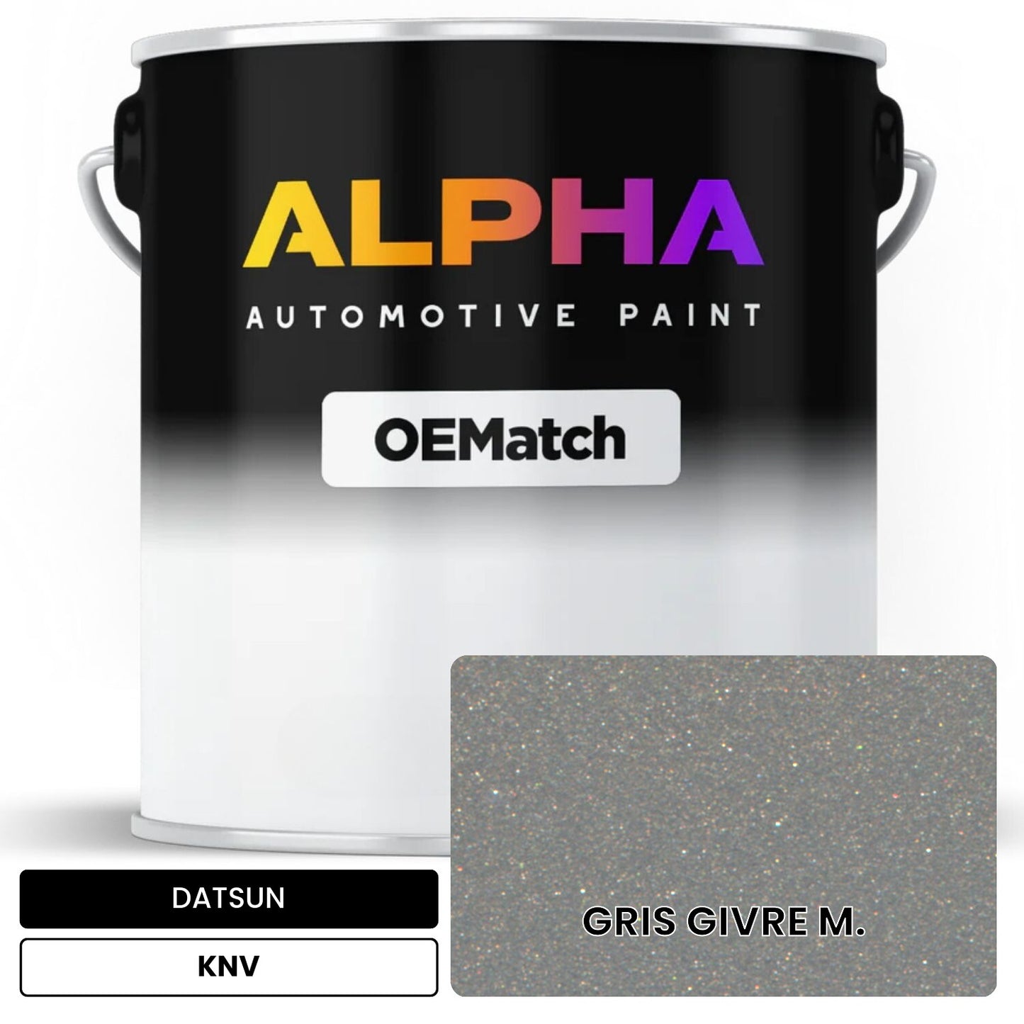 DATSUN GRIS GIVRE M. KNV OEMatch Basecoat
