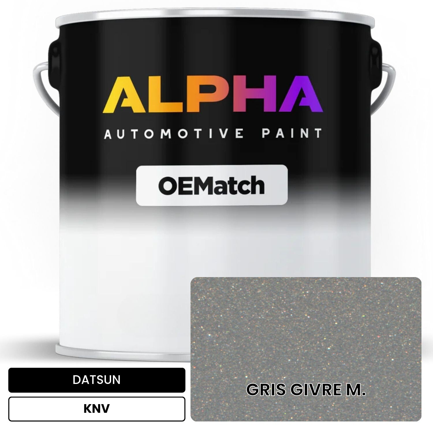 DATSUN GRIS GIVRE M. KNV OEMatch Basecoat