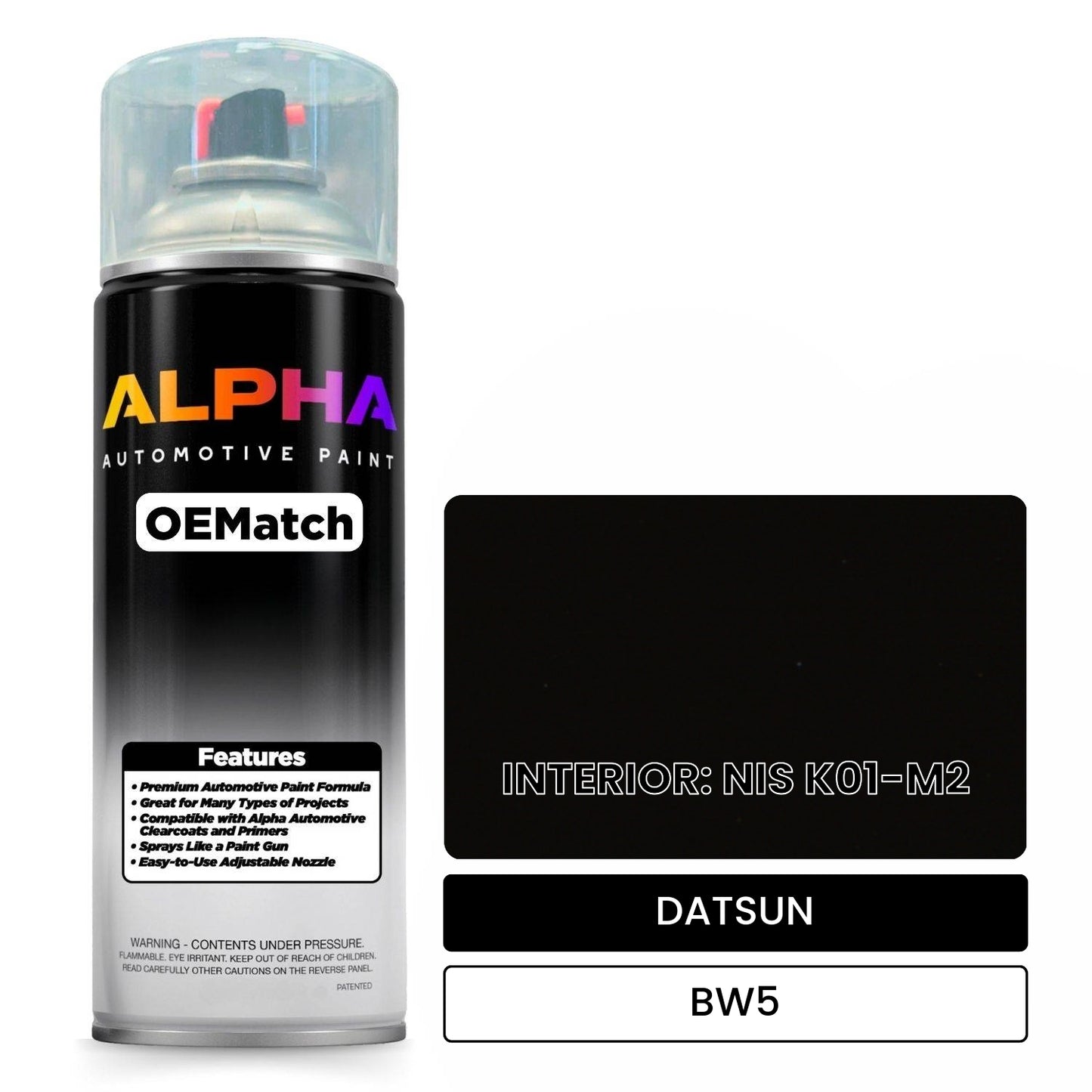 DATSUN INTERIOR: NIS K01-M2 BW5 OEMatch Spraycan