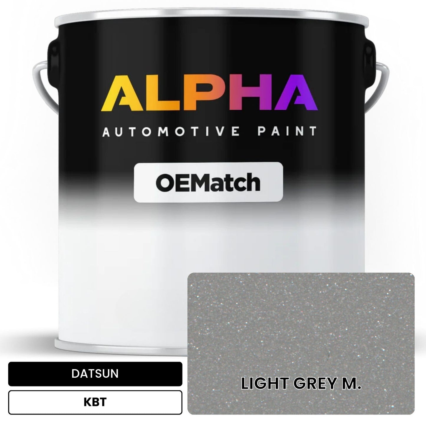 DATSUN LIGHT GREY M. KBT OEMatch Basecoat