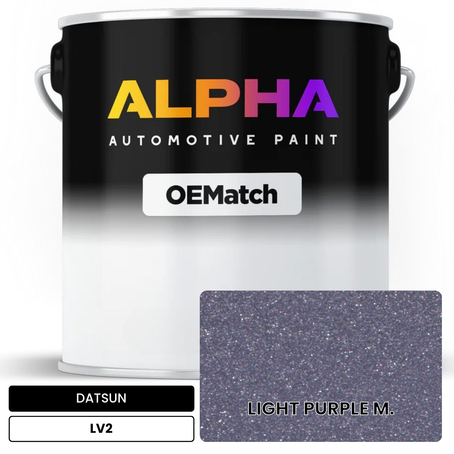 DATSUN LIGHT PURPLE M. LV2 OEMatch Basecoat