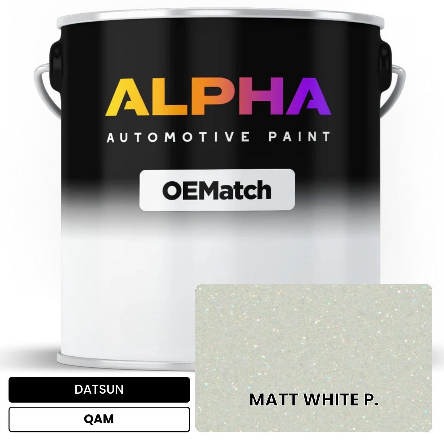 DATSUN MATT WHITE P. QAM OEMatch Basecoat