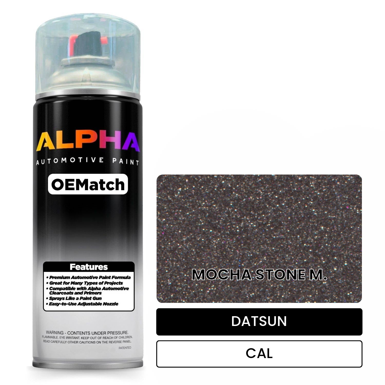 DATSUN MOCHA STONE M. CAL OEMatch Spraycan