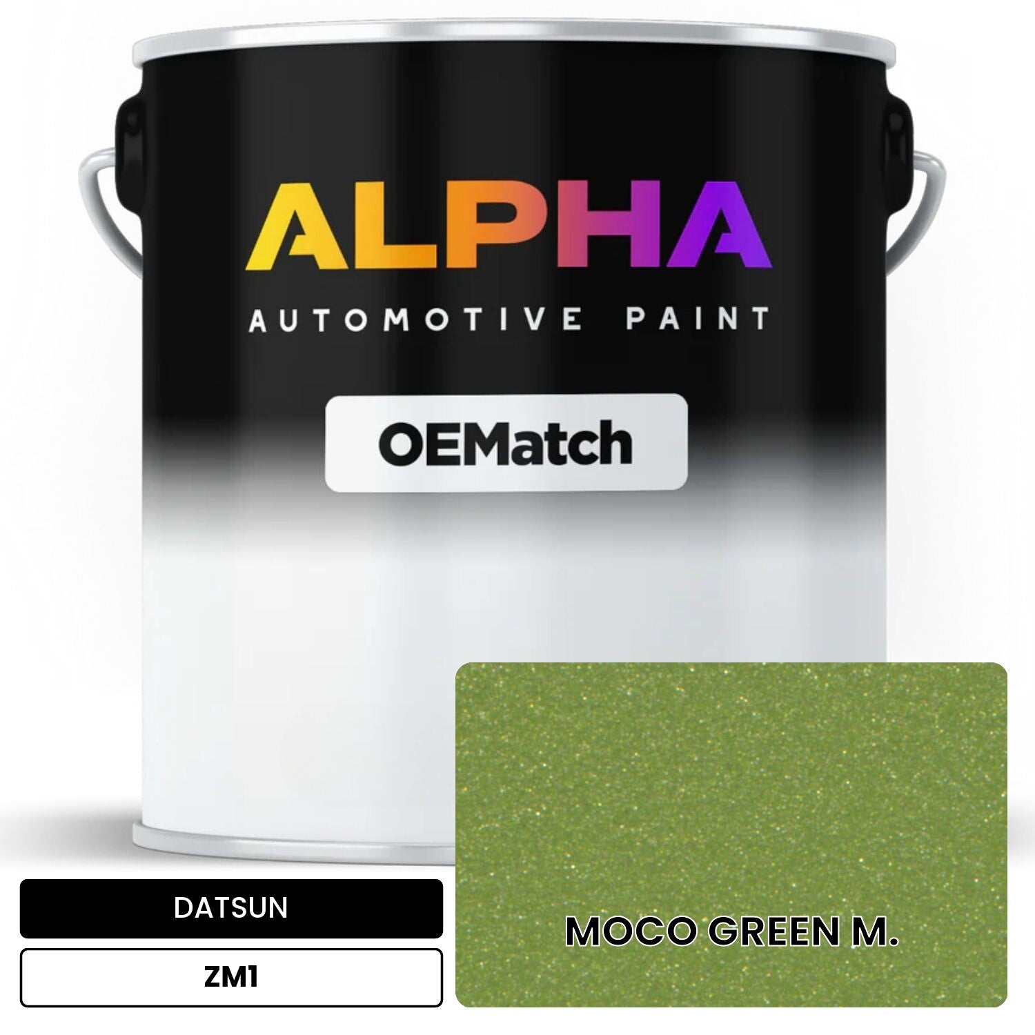 DATSUN MOCO GREEN M. ZM1 OEMatch Basecoat