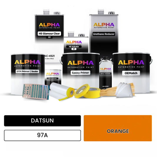 DATSUN ORANGE 97A OEMatch Vehicle Paint Kit