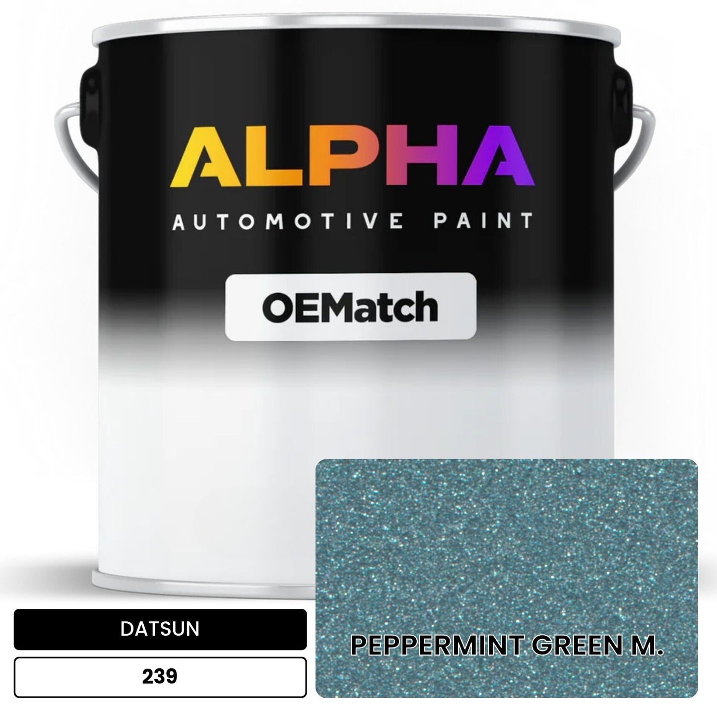 DATSUN PEPPERMINT GREEN M. 239 OEMatch Basecoat